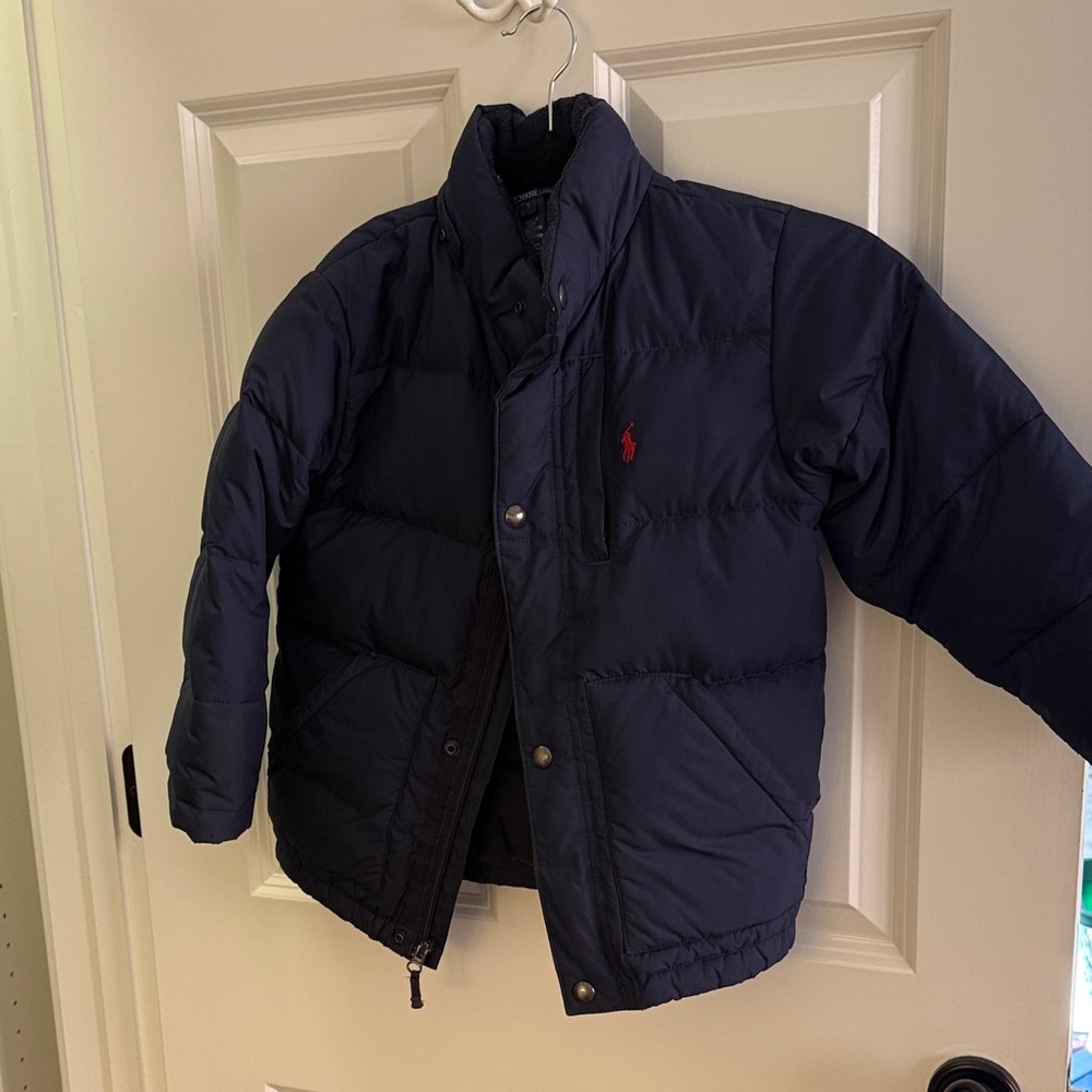 Polo by Ralph Lauren Dark Blue Kids Puffer Jacket